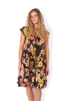 OM Designs OM Design Amore Dress - Exotic Vibes OM Design Amore Dress - Abstract Blue Splash Swimwear Dresses