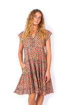 OM Designs OM Design Amore Dress - Thar Desert OM Design Amore Dress - Abstract Blue Splash Swimwear Dresses