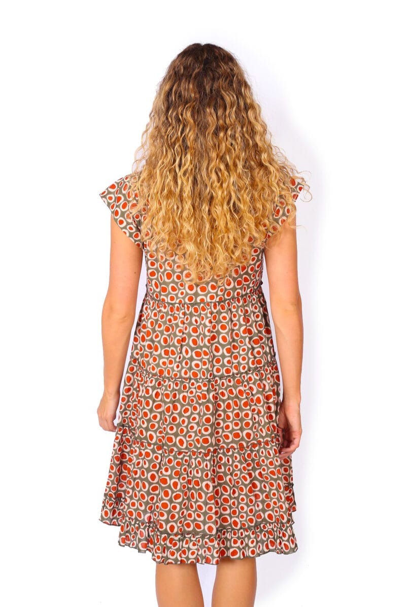 OM Designs OM Design Amore Dress - Thar Desert OM Design Amore Dress - Abstract Blue Splash Swimwear Dresses