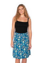 OM Designs Om Design Chameleon Reversible Skirt - Island Bliss/Lime Florals Om Design Chameleon Reversible Skirt - Island Bliss/Lime Florals Splash Swimwear Womens Clothing O/S 1000023736