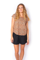 OM Designs OM Design Chloe Top - Thar Desert OM Design Chloe Top - Abstract Blue Splash Swimwear Womens Clothing