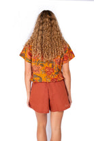 OM Designs Om Design Eloise Top - Mustard Dreams Om Design Eloise Top - Mustard Dreams Splash Swimwear Womens Clothing