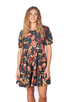 OM Designs OM Design Manali Dress (Short) - Cherry Blossum Cranes OM Design Manali Dress (Short) - Wild Flowers* Splash Swimwear Womens Clothing