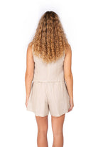 OM Designs Om Design Maya Top - Flax Om Design Maya Top - Flax Splash Swimwear Womens Clothing