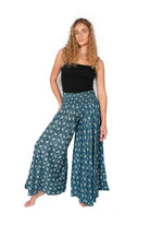 OM Designs Om Design Meera Pants - Navy Gold Fans Om Design Meera Pants - Navy Gold Fans Splash Swimwear Womens Clothing