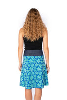 OM Designs Om Design New Energy Skirt (Long) - Daisys Marine/Abstract Black Om Design New Energy Skirt (Long) - Daisys Marine/Abstract Black Splash Swimwear Womens Clothing O/S 1000023728