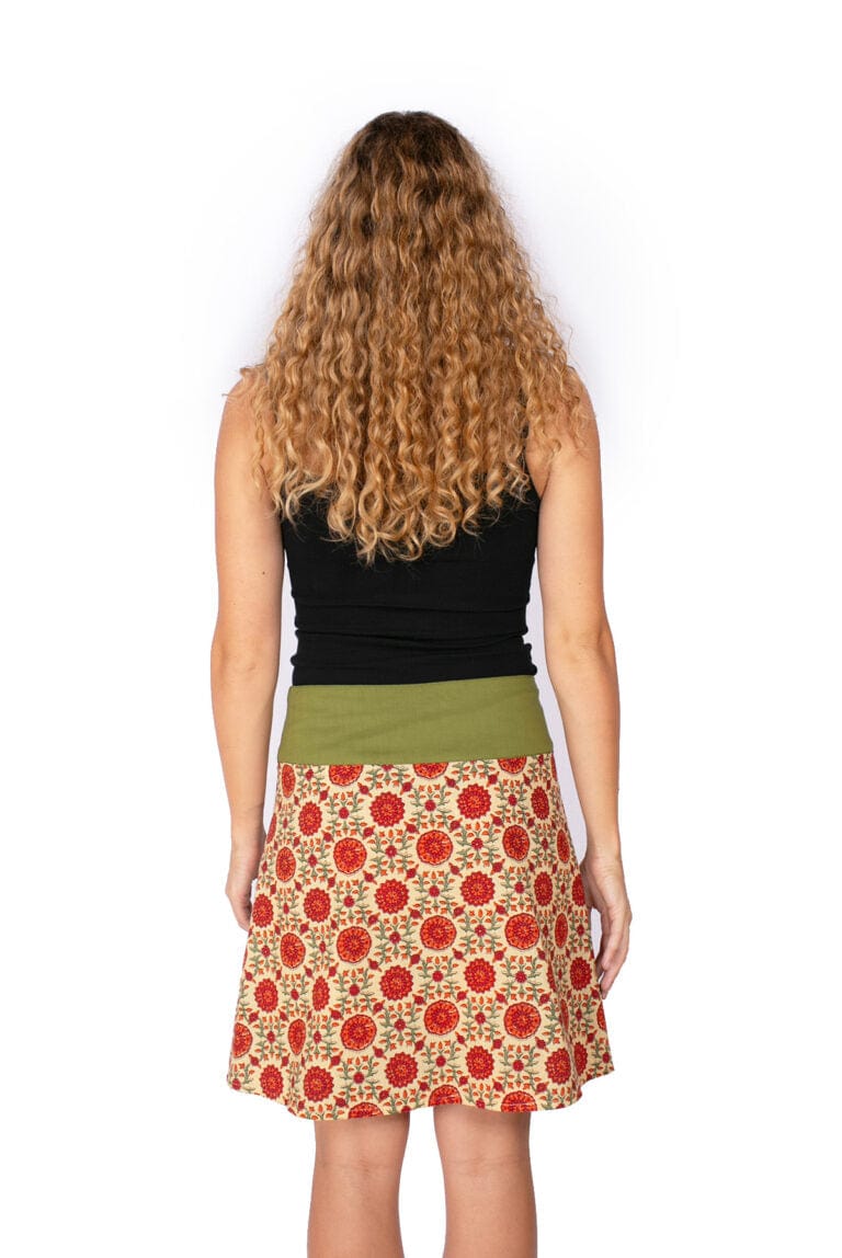 OM Designs Om Design New Energy Skirt (Short)- Rustic Vines/Midnight Garden Om Design New Energy Skirt (Short)- Rustic Vines/Midnight Garden Splash Swimwear Womens Clothing O/S 1000023733
