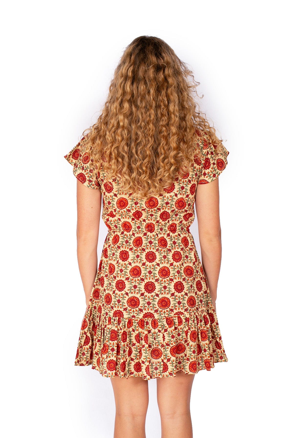 OM Designs Om Design New Laure Dress - Rustic Vibes Om Design New Laure Dress - Rustic Vibes Splash Swimwear Womens Clothing