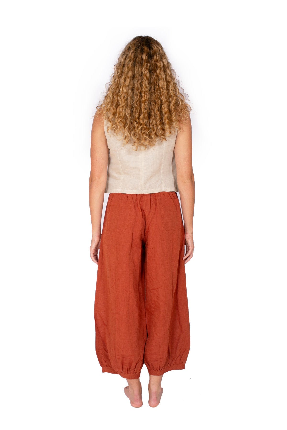 OM Designs Om Design Sannyasi Pants - Ochre Om Design Sannyasi Pants - Ochre Splash Swimwear Womens Clothing
