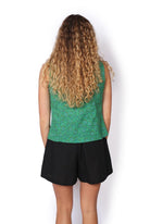 OM Designs OM Design Zoe Top - Spiral Green OM Design Zoe Top - Orange Garden Splash Swimwear Womens Clothing