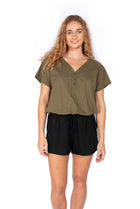 OM Designs OM Designs Eloise Top OM Designs Eloise Top Splash Swimwear Womens Clothing