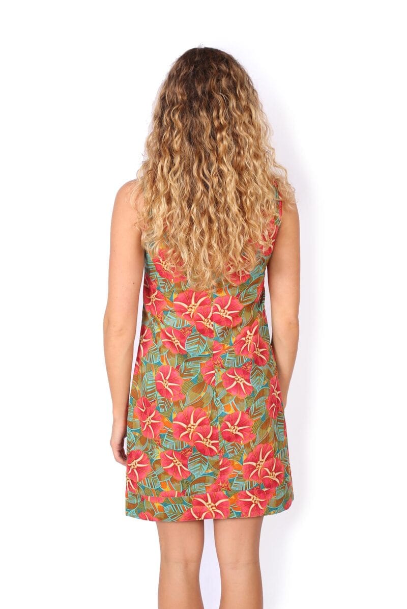 OM Designs OM Designs Hai Dress - Hibiscus OM Designs Hai Dress - Hibiscus Splash Swimwear Dresses