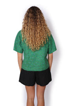 OM Designs OM Designs Jaydee Reversible Top - Thar Desert/ Spiral Green OM Designs Jaydee Reversible Top - Abstract Black / Abstract Blue Splash Swimwear Tops