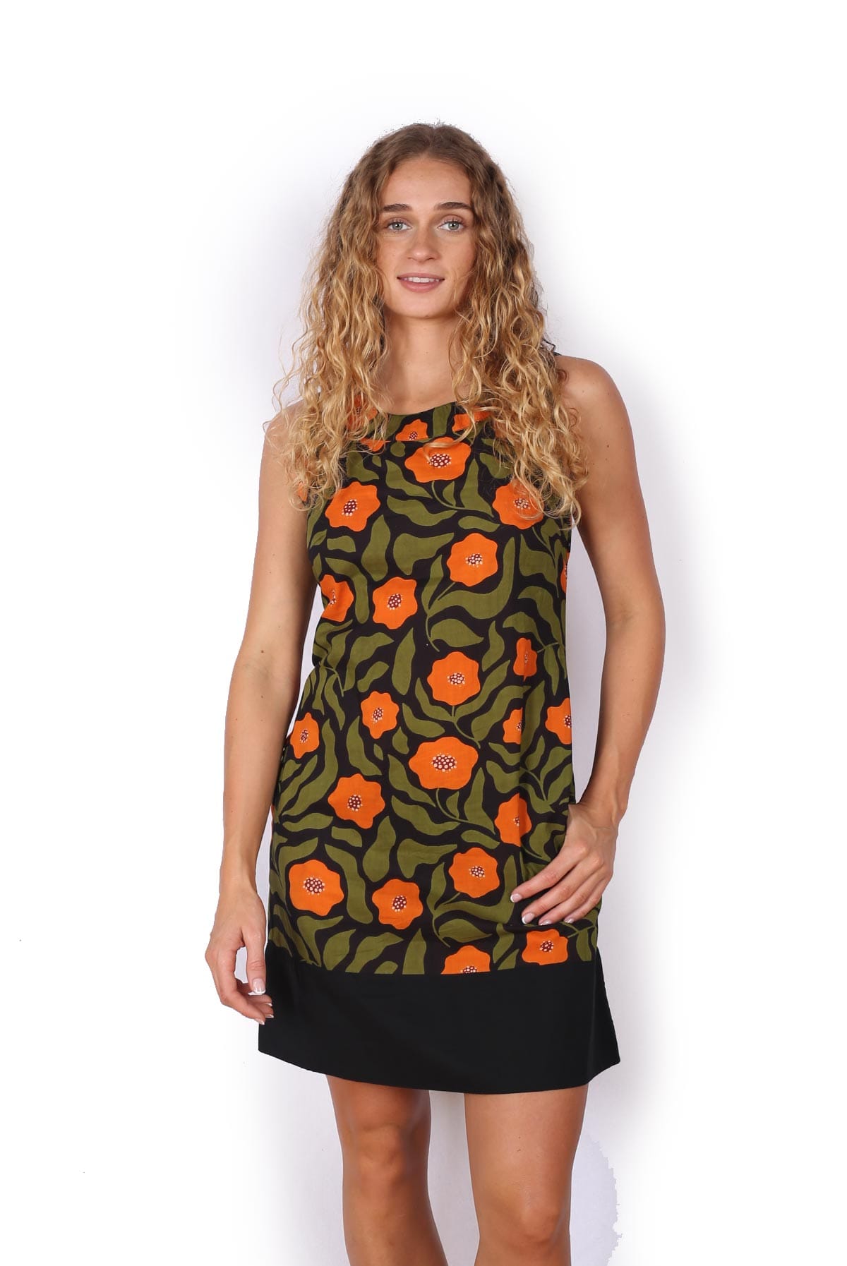 OM Designs OM Designs Millie Dress - Poppy Orange OM Designs Millie Dress - Poppy Orange Splash Swimwear Dresses