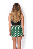OM Designs OM Designs Mini Reversible Skirt - Black Spot/Green Spot OM Designs Mini Reversible Skirt - Black Spot/Green Spot Splash Swimwear Skirt O/S 1000030828
