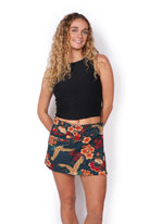 OM Designs OM Designs Mini Reversible Skirt - Cherry Blossom Cranes/Exotic Vibes OM Designs Mini Reversible Skirt - Cherry Blossom Cranes/Exotic Vibes Splash Swimwear Skirt O/S 1000030829