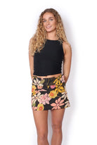 OM Designs OM Designs Mini Reversible Skirt - Cherry Blossom Cranes/Exotic Vibes OM Designs Mini Reversible Skirt - Cherry Blossom Cranes/Exotic Vibes Splash Swimwear Skirt O/S 1000030829