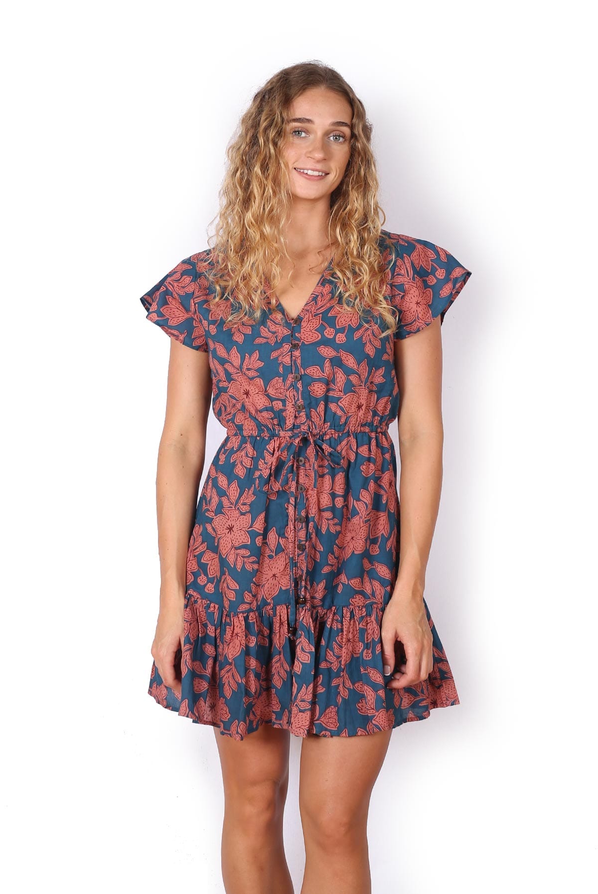 OM Designs OM Designs New Laure Dress - Strawberry Musk OM Designs New Laure Dress - Strawberry Musk Splash Swimwear Dresses