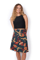OM Designs OM Designs Reversible Chameleon Skirt - Exotic Vibes/Cherry Blossom Cranes OM Designs Reversible Chameleon Skirt - Exotic Vibes/Cherry Blossom Cranes Splash Swimwear Skirt O/S 1000030821