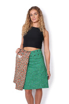 OM Designs OM Designs Reversible Chameleon Skirt - Thar Desert/Spiral Green OM Designs Reversible Chameleon Skirt - Thar Desert/Spiral Green Splash Swimwear Skirt O/S 1000030822
