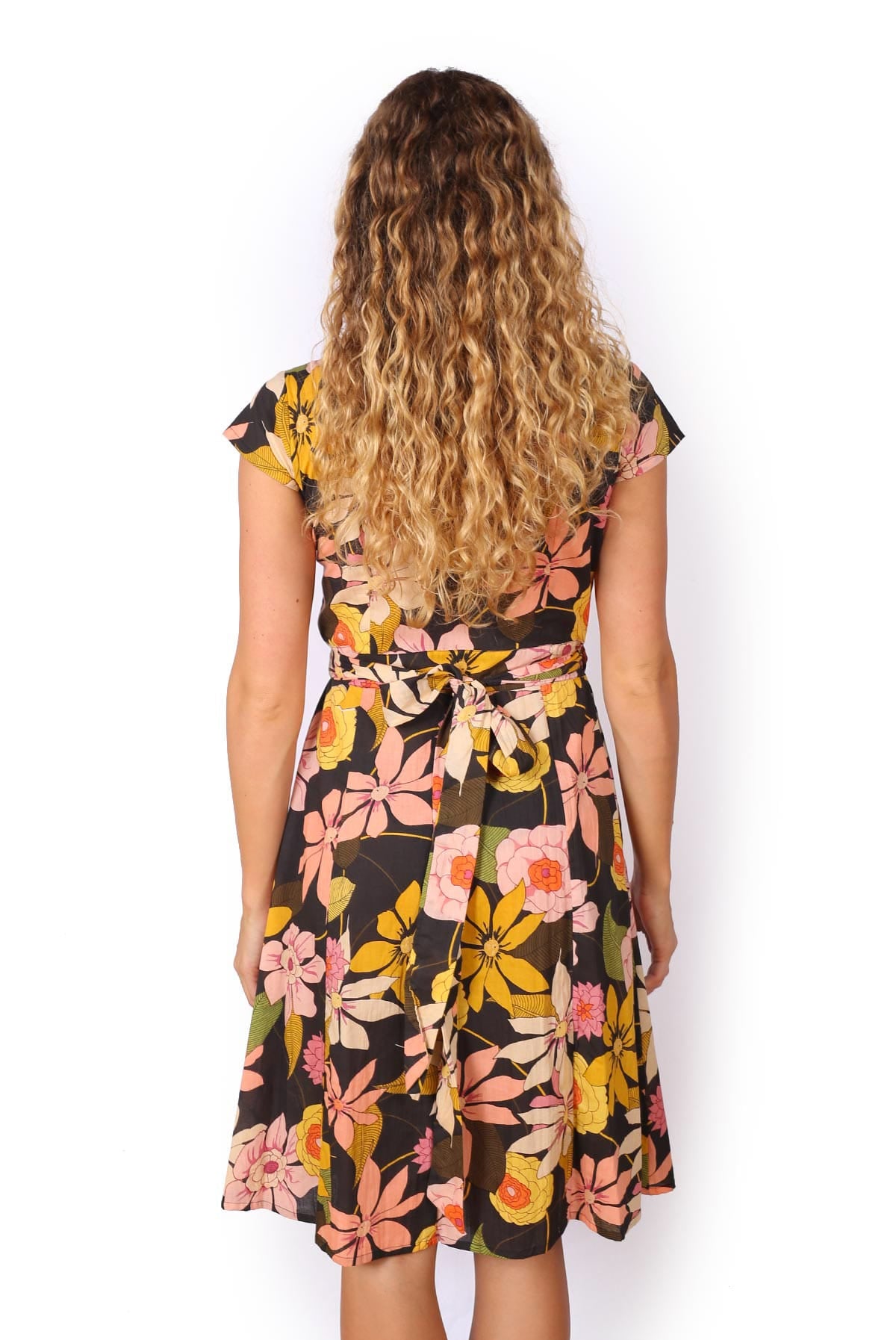OM Designs OM Designs Rose Wrap Dress - Exotic Vibes OM Designs Rose Wrap Dress - Exotic Vibes Splash Swimwear Dresses