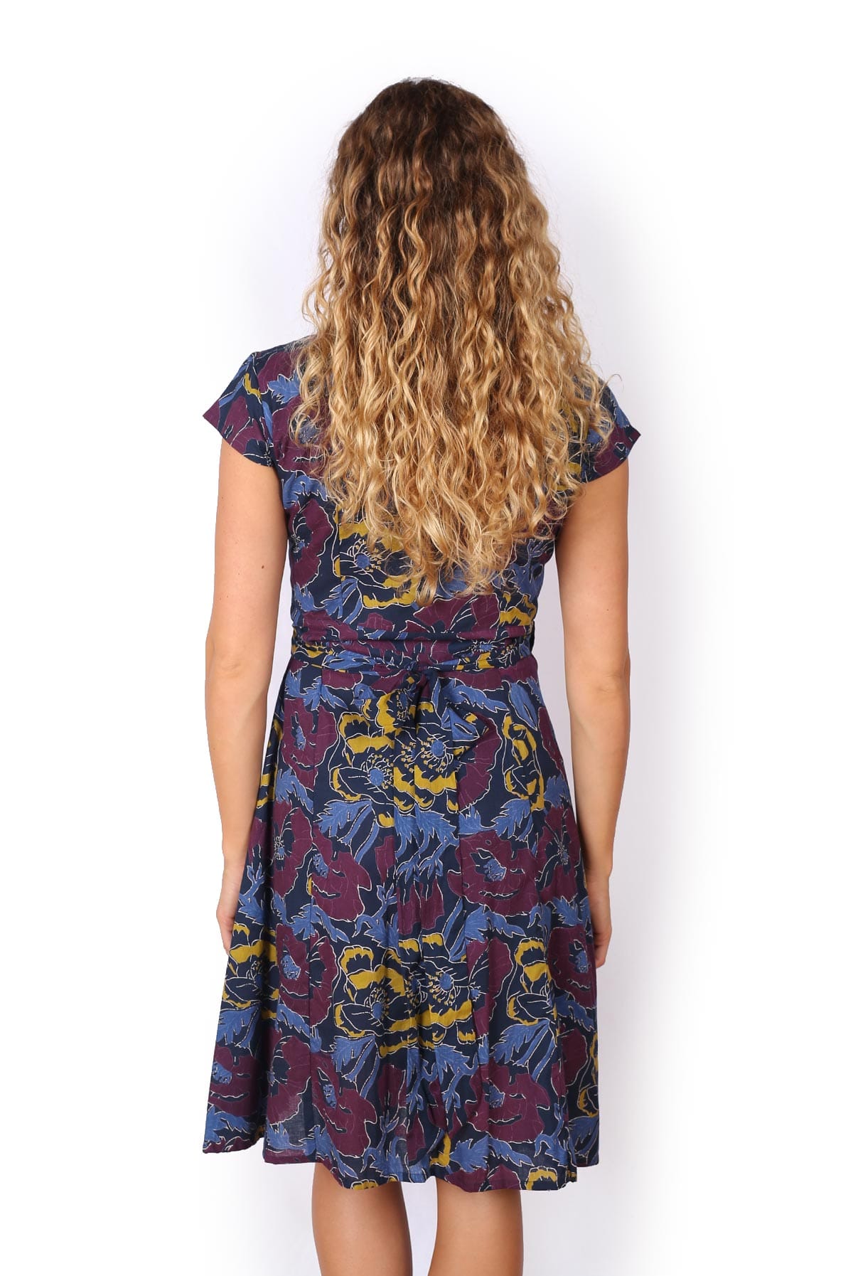 OM Designs OM Designs Rose Wrap Dress - Purple Haze OM Designs Rose Wrap Dress - Purple Haze Splash Swimwear Dresses