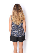 OM Designs OM Designs Tip Top - Fireworks Navy OM Designs Jaydee Reversible Top - Abstract Black / Abstract Blue Splash Swimwear Tops