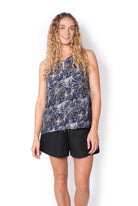 OM Designs OM Designs Tip Top - Fireworks Navy OM Designs Jaydee Reversible Top - Abstract Black / Abstract Blue Splash Swimwear Tops