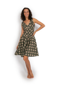 OM Designs Rajnandani Dress - Daisy Green* Splash Swimwear Clothing