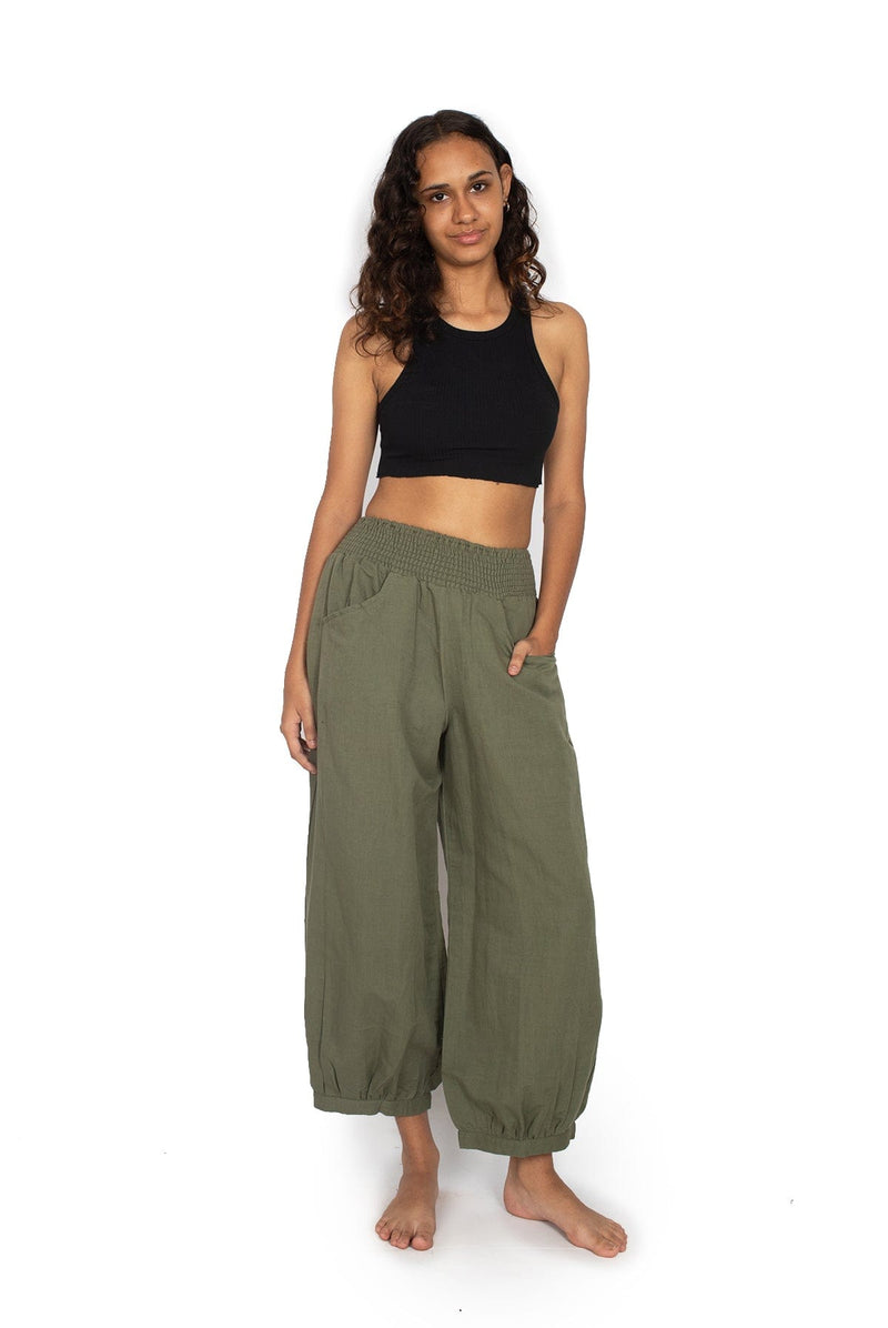 OM Designs Pants Olive / 8 Sannyasi Pant