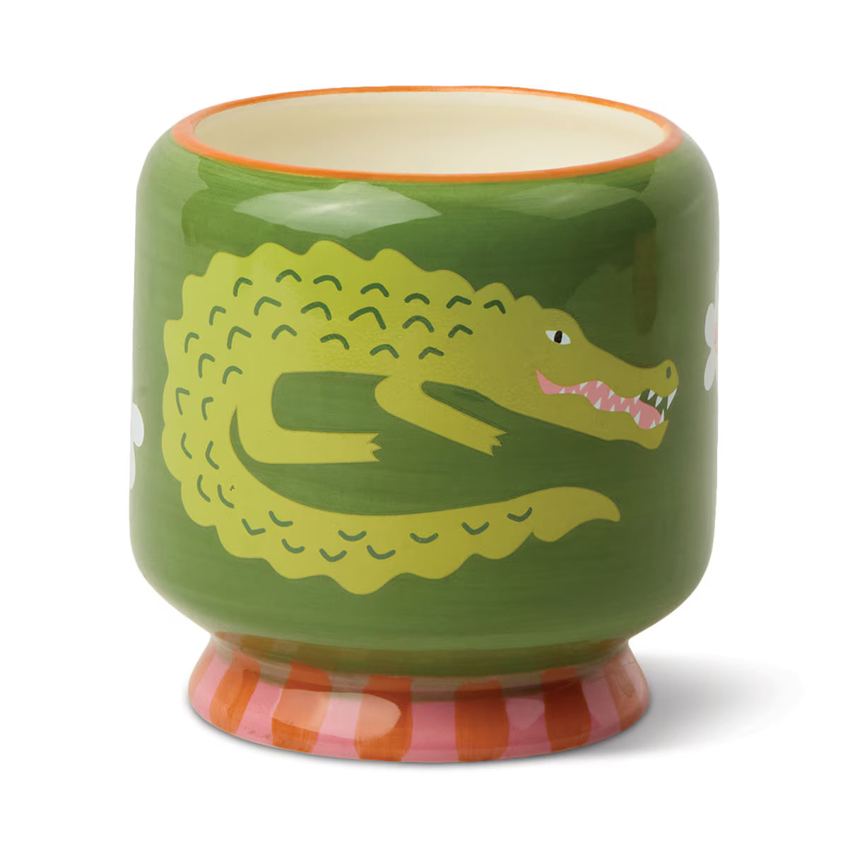 Paddywax A Dopo 8oz/226g Crocodile Ceramic Candle - Prickly Pear - ADD COST & SELLING PRICE AD0814BXAU A Dopo 8oz/226g Crocodile Ceramic Candle - Prickly Pear - ADD COST & SELLING PRICE Splash Swimwear Candles