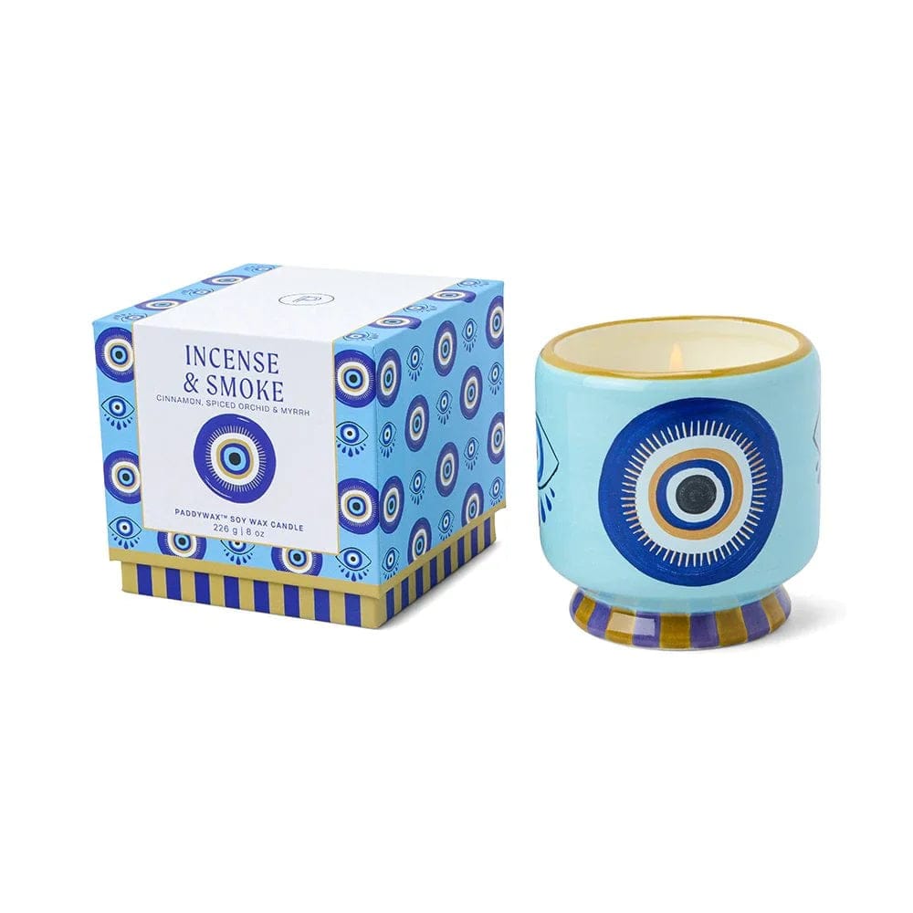 Paddywax Adopo Eye Ceramic Candle 8oz - Incense & Smoke AD0802EU Paddywax Adopo Eye Ceramic Candle 8oz - Incense & Smoke Splash Swimwear 840214814914