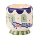 Paddywax Adopo Peacock Ceramic Candle 8oz - Misted Lime Paddywax Adopo Eye Ceramic Candle 8oz - Incense & Smoke Splash Swimwear