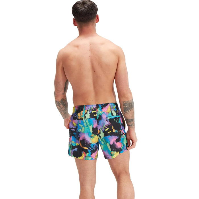 Mens Print Redondo Edge Volley 14 inch - Speedo - Splash Swimwear  - mens, mens shorts, mens speedo, mens swimwear, Sept23, speedo mens - Splash Swimwear 