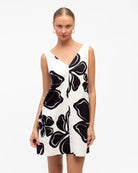 Paper Heart Paper Heart Hana Flower Drawstring Mini Dress Paper Heart Hana Flower Drawstring Mini Dress Splash Swimwear