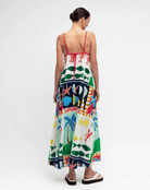 Paper Heart Paper Heart Soleil Summer Midi Dress Paper Heart Soleil Summer Midi Dress Splash Swimwear Tops