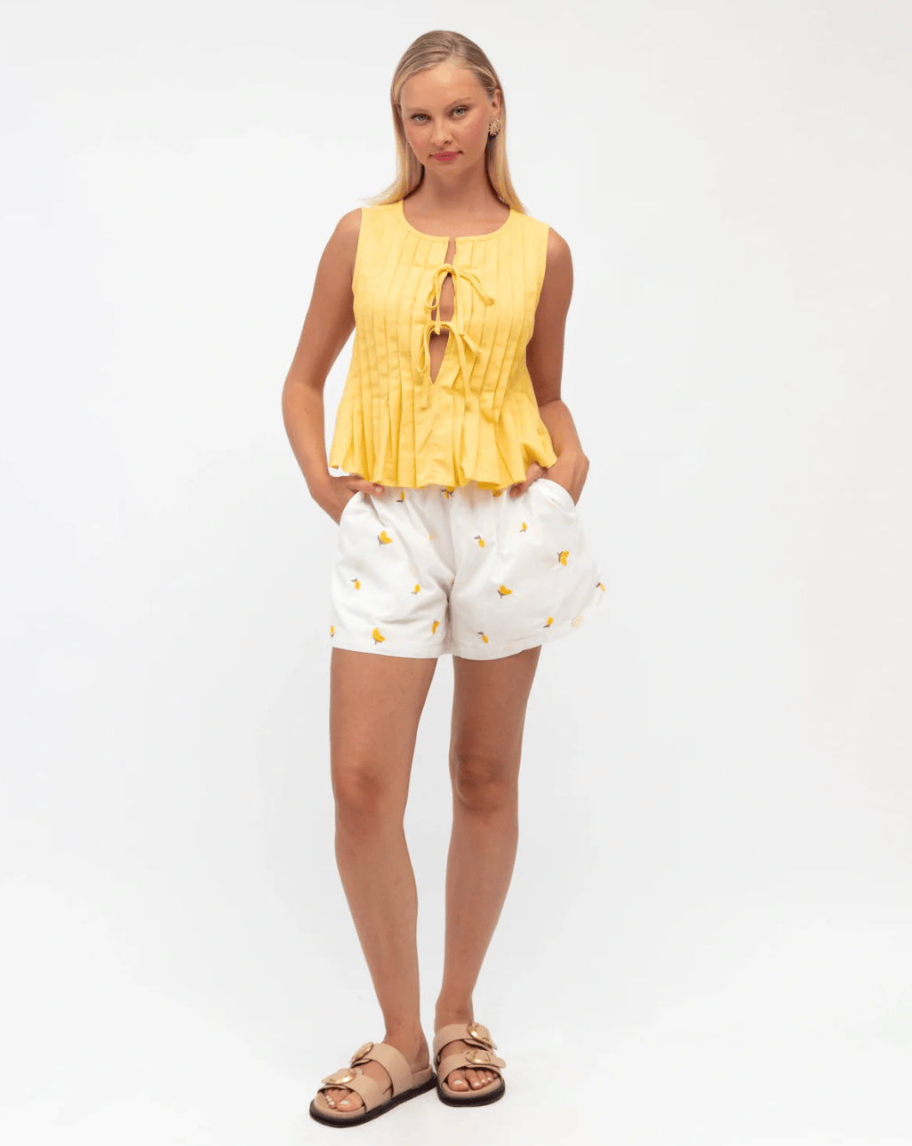 Paper Heart Paper Heart Tank Tops w/Ties Paper Heart Tank Tops w/Ties Splash Swimwear Tops