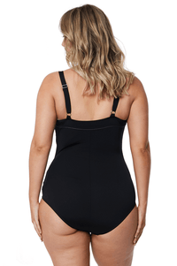 Pool Proof One Pieces Poolproof Classic Harlow E/F Cup One Piece - Black