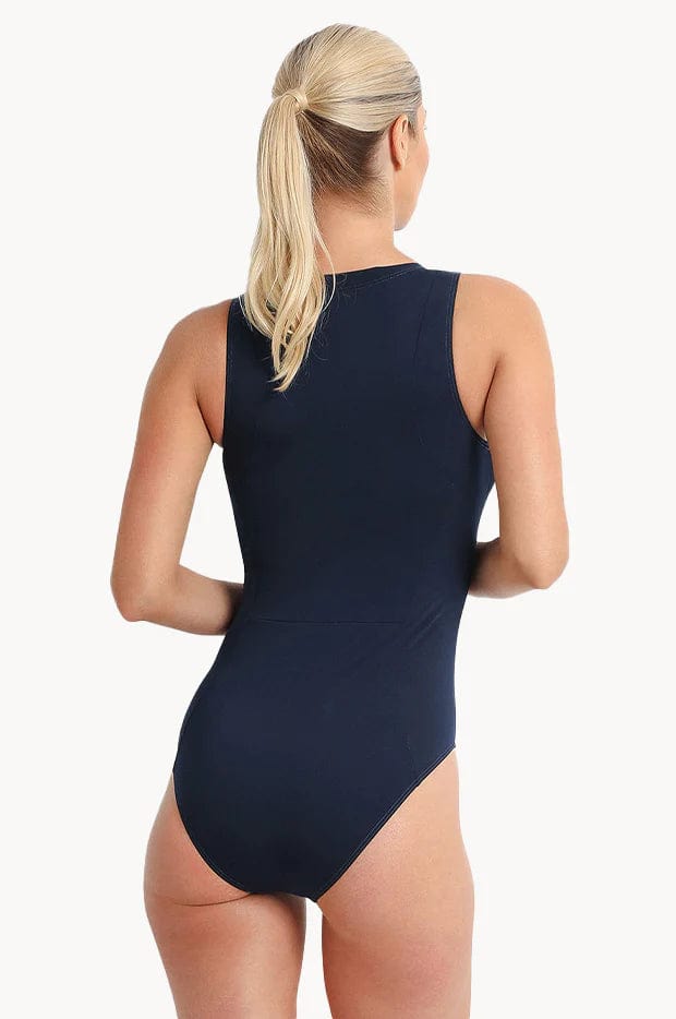 Pool Proof Tide Sleeveless Mastectomy Surfsuit - Pacific Pool Proof Tide Sleeveless Mastectomy Surfsuit - Pacific Splash Swimwear One Pieces