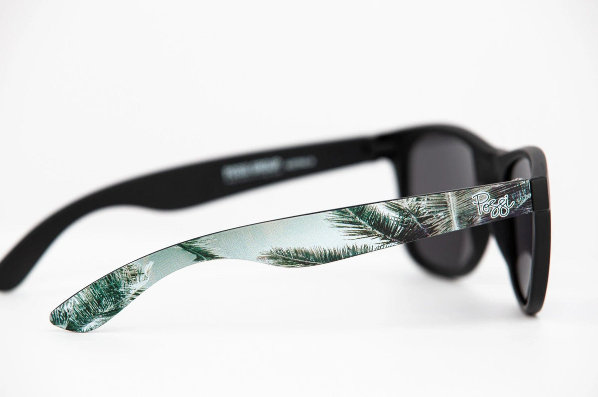 Possi the Label Ultra-Lite Sunglasses - Vintage Palm Trees PSUN109 Splash Swimwear Sunglasses 794712263241