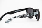 Possi the Label Ultra-Lite Sunglasses - White Kombis (Black) PSUN110-B Splash Swimwear Sunglasses 794712263258