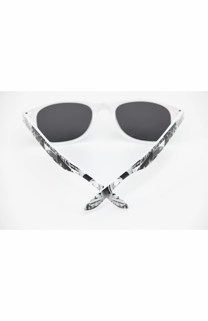 Possi the Label Ultra-Lite Sunglasses - White Kombis (White) PSUN110-W Splash Swimwear Sunglasses 794712263265