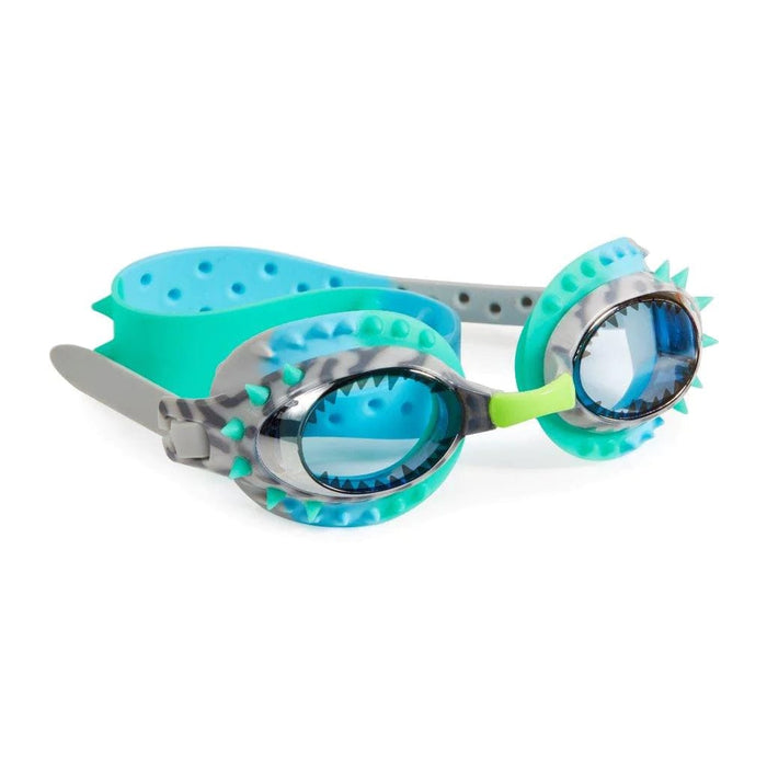 Prehistoric Times - Raptor Blue Grey - Bling2o - Splash Swimwear  - bling2o, goggles, kids accessories, kids goggles, new arrivals, Oct23 - Splash Swimwear 