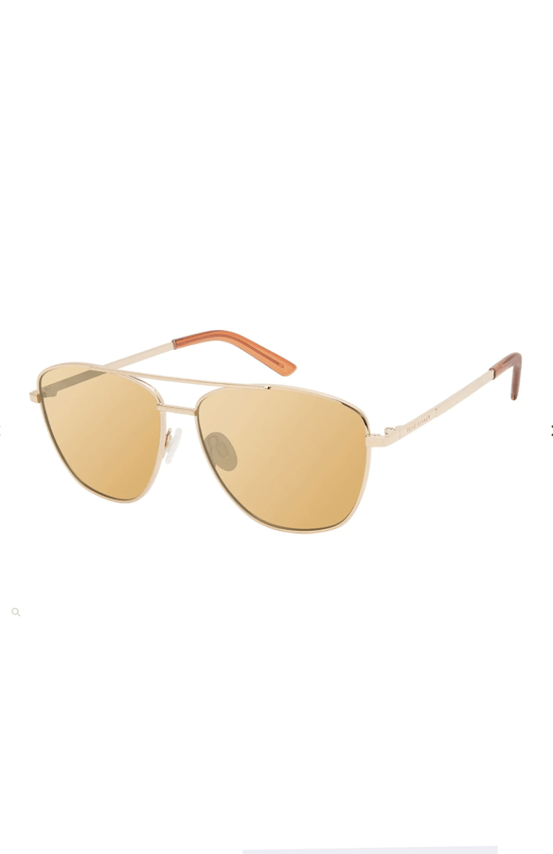 Prive Revaux Eyewear The Houston Sunglasses - Gold Splash Swimwear Sunglasses 840219205328