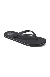 Reef Men's Seaside Thongs - Black Splash Swimwear Footwear