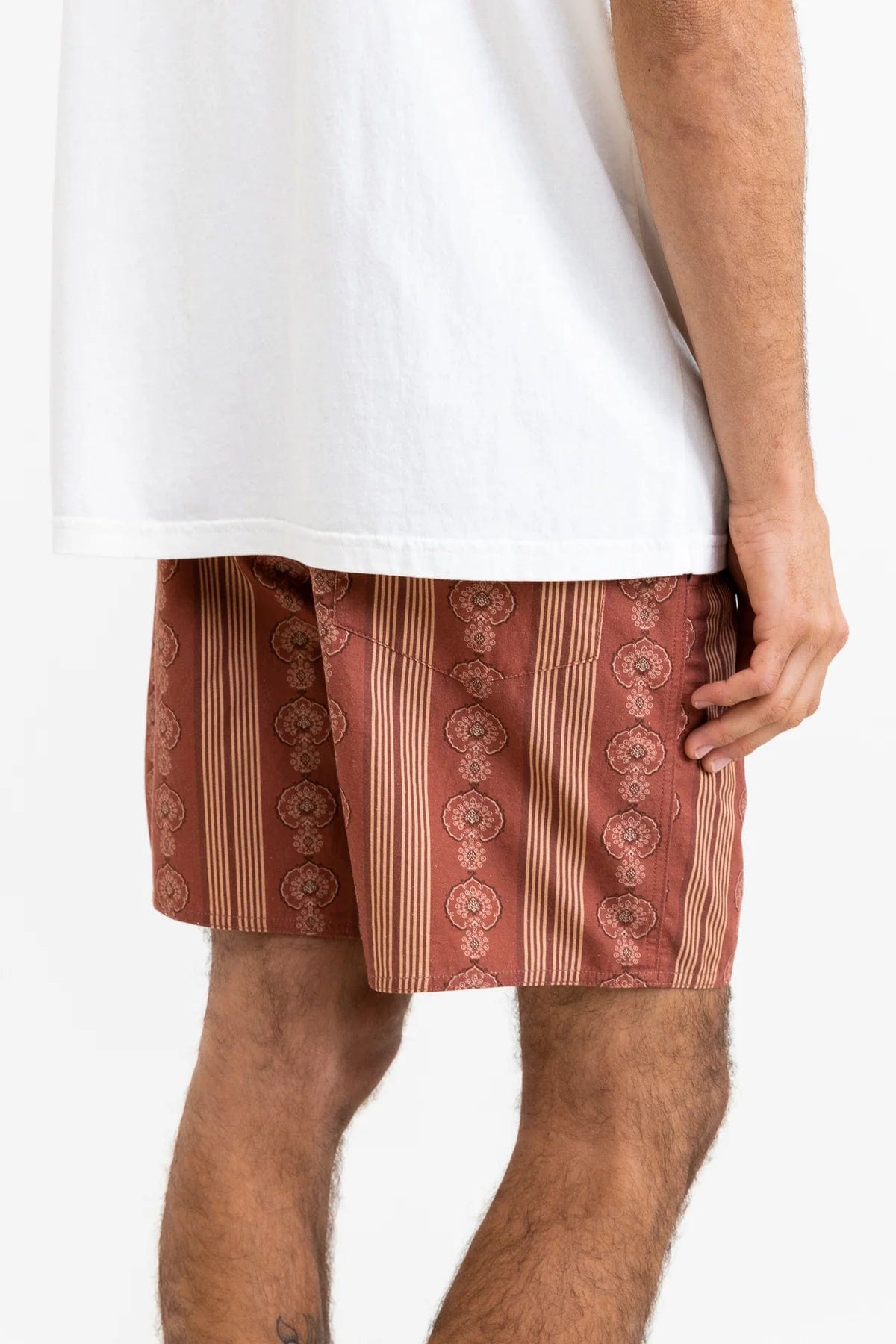 Box Jam - Baked Clay - Rhythm Mens - Splash Swimwear  - Jul23, mens clothing, mens shorts, new arrivals, new clothing, new mens, Rhythm men - Splash Swimwear 