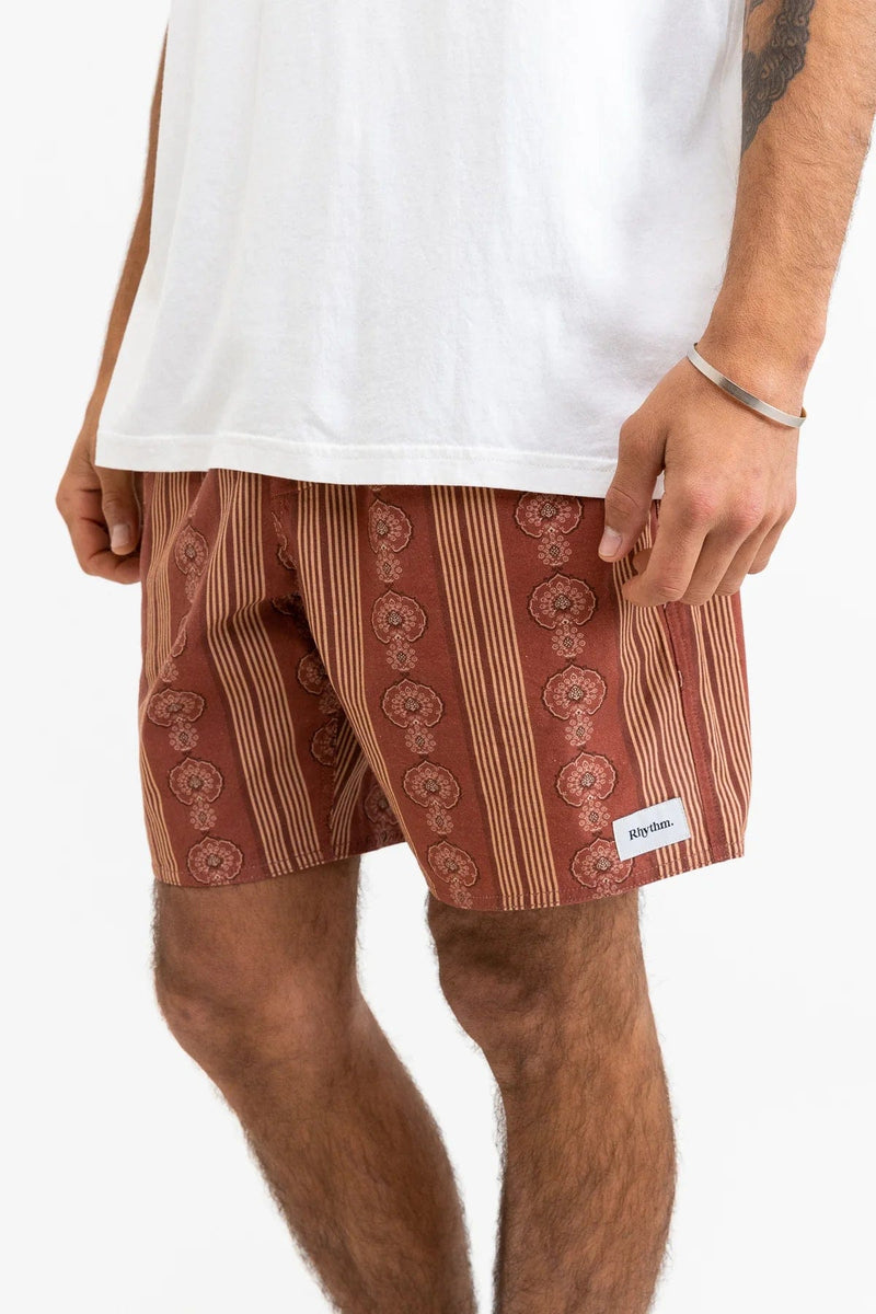 Box Jam - Baked Clay - Rhythm Mens - Splash Swimwear  - Jul23, mens clothing, mens shorts, new arrivals, new clothing, new mens, Rhythm men - Splash Swimwear 