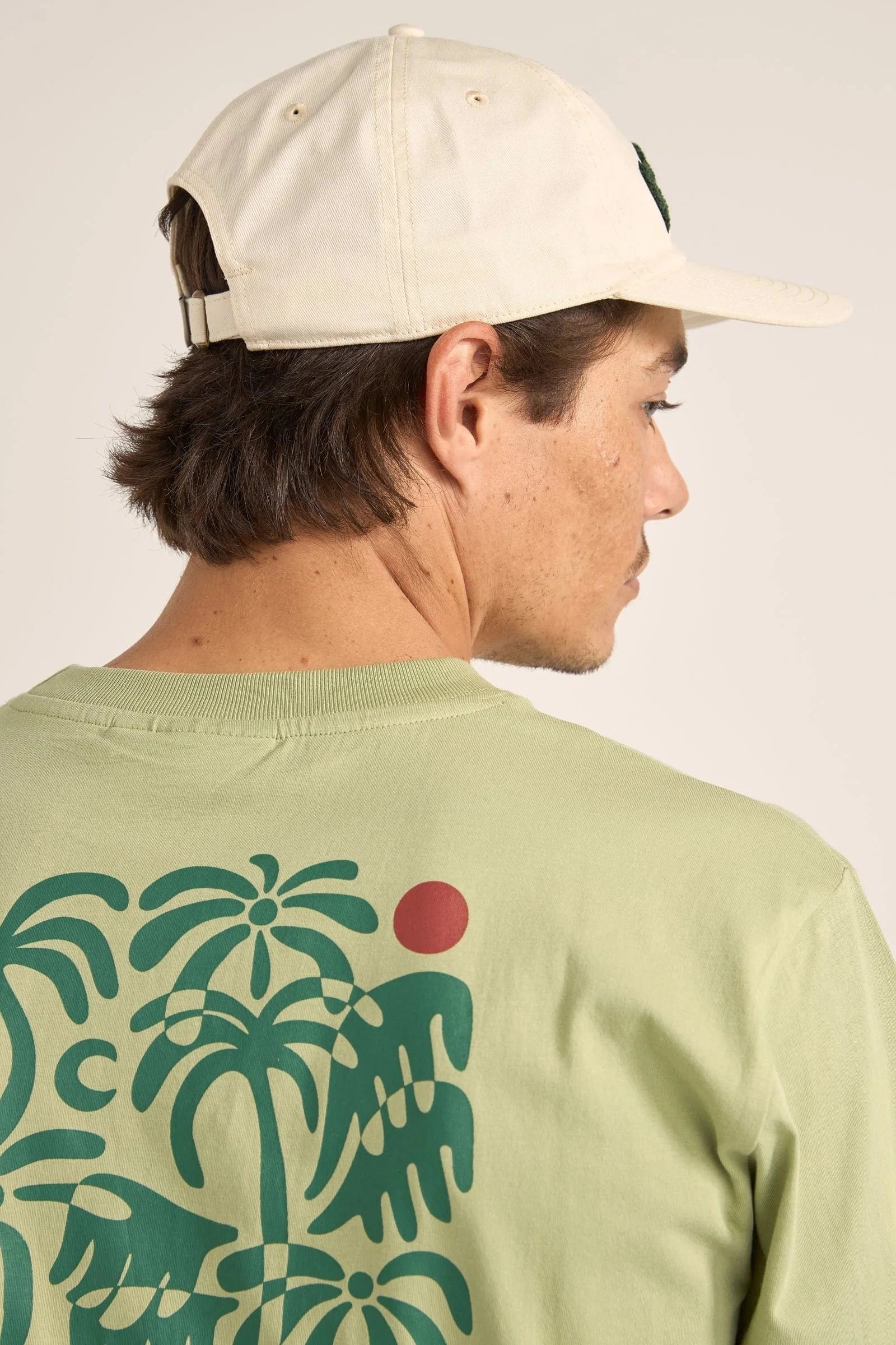 Rhythm Mens Arch Sports Cap - Bone 0125M-HW02-BON Arch Sports Cap - Bone Splash Swimwear Mens O/S 9360397115901