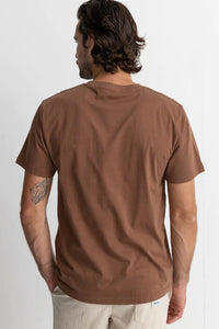 Rhythm Mens Classic Brand Tee - Chocolate* Rhythm Classic Brand Tee - Chocolate