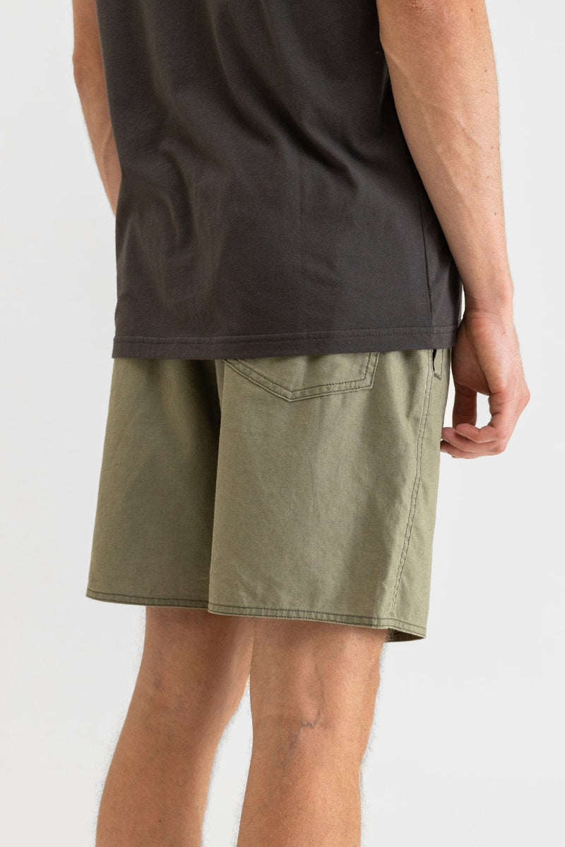 Rhythm Mens Classic Linen Jam Shorts Splash Swimwear Mens